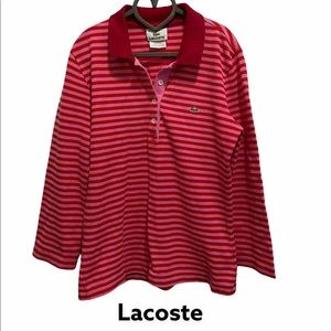 Lacoste Striped Polo